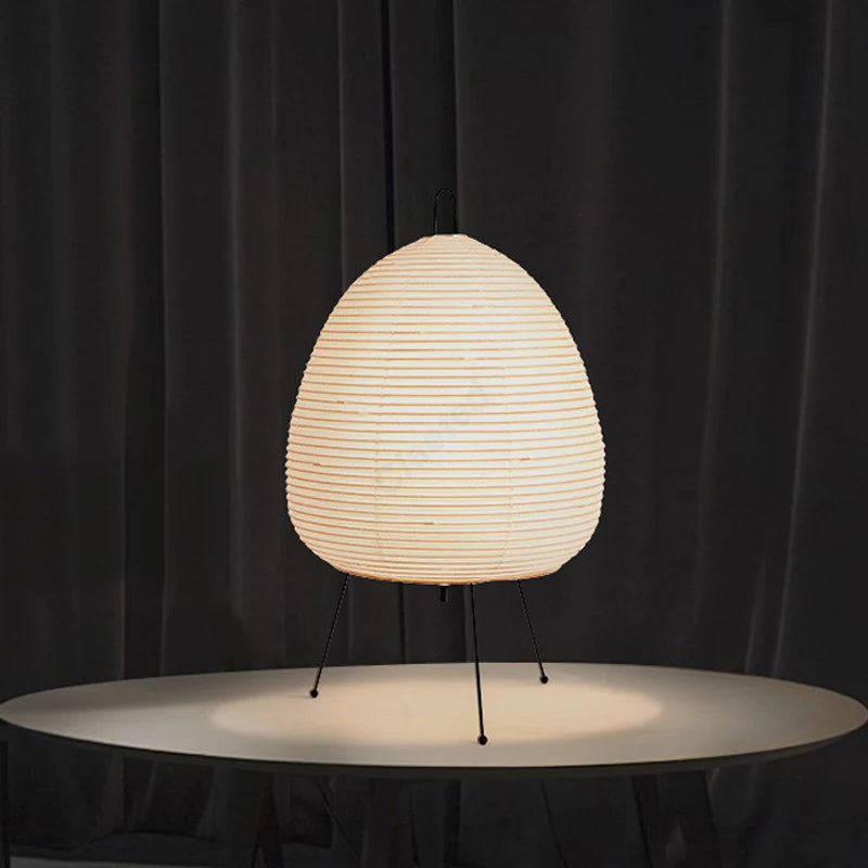 Japanese Design Paper Table Lamp