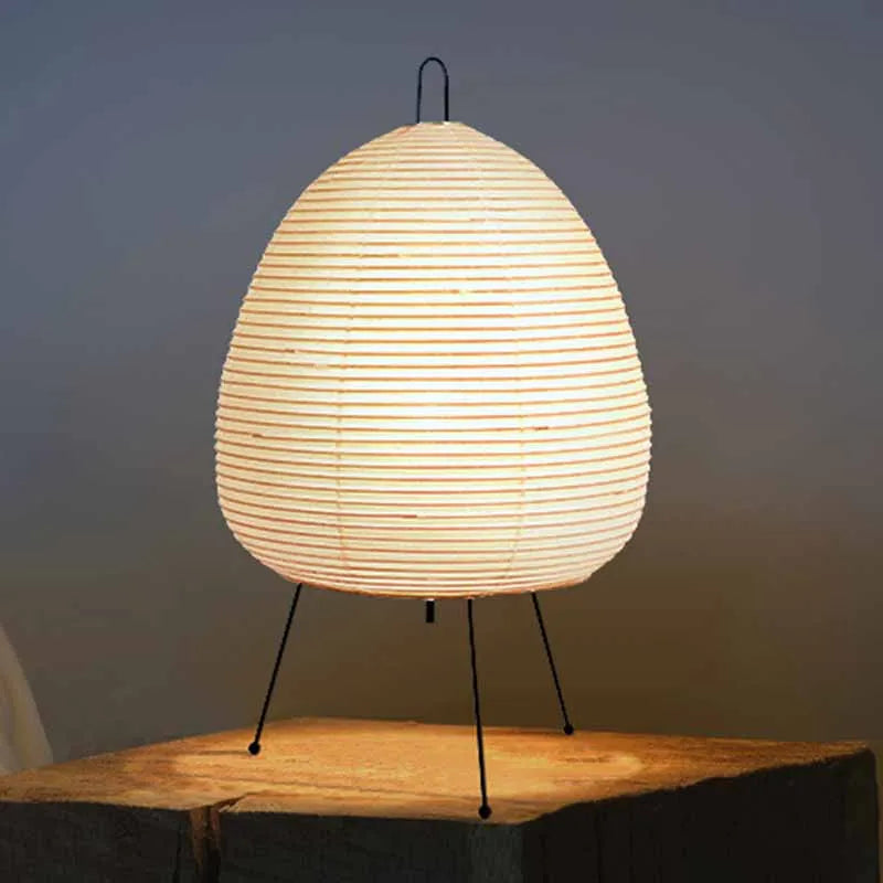 Japanese Design Paper Table Lamp
