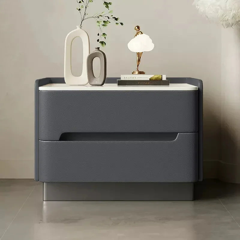 Italian Luxury Night Table Drawer Aesthetic Storage