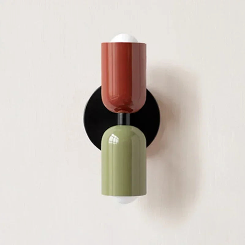 Colorful Bedside Wall Lamp Nordic Wall Light