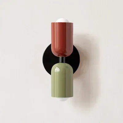 Colorful Bedside Wall Lamp Nordic Wall Light