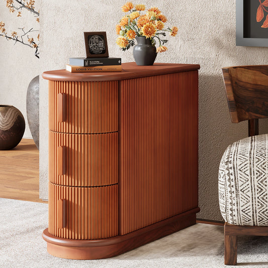 Solid Wood End Table