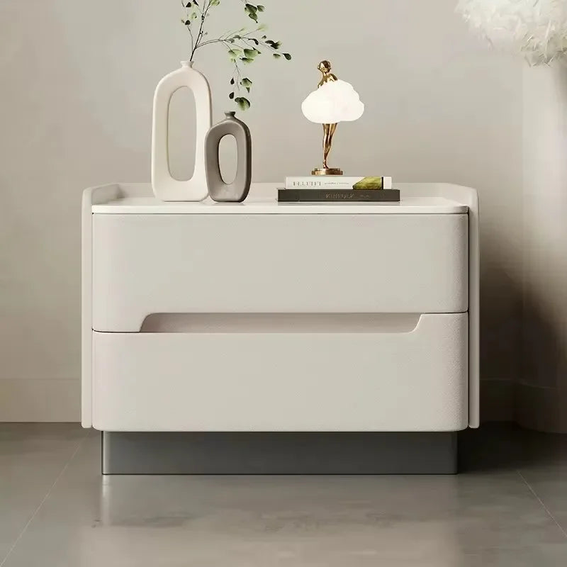 Italian Luxury Night Table Drawer Aesthetic Storage