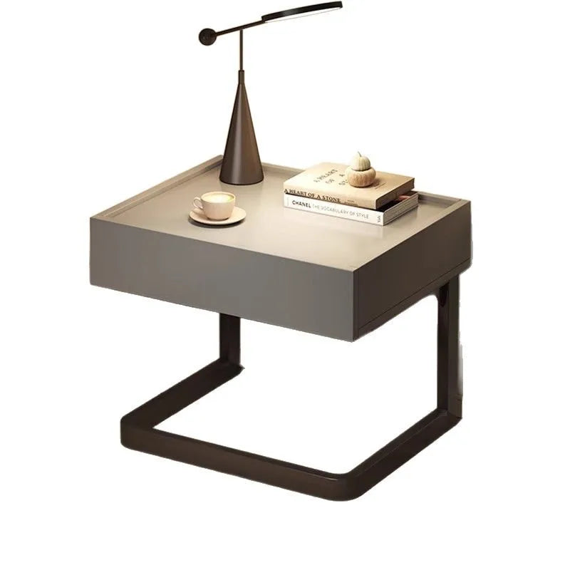 Simple Modern Night Table Storage