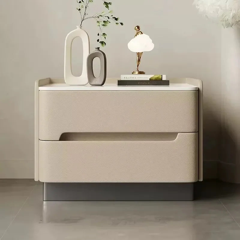 Italian Luxury Night Table Drawer Aesthetic Storage