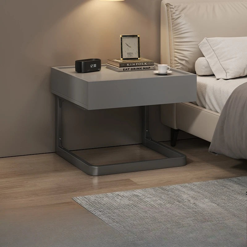 Simple Modern Night Table Storage