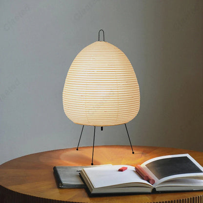 Japanese Design Paper Table Lamp
