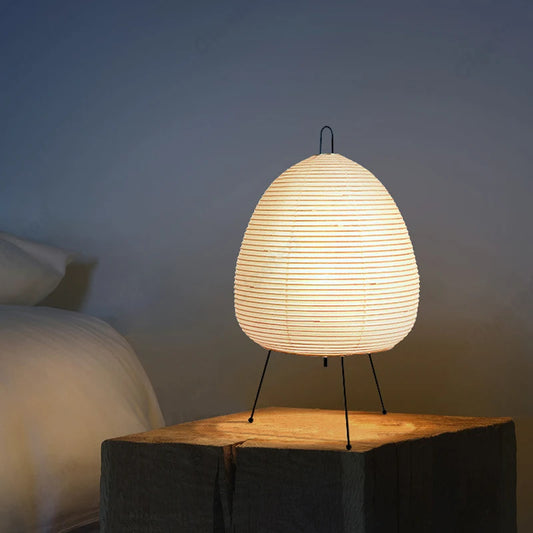 Japanese Design Paper Table Lamp
