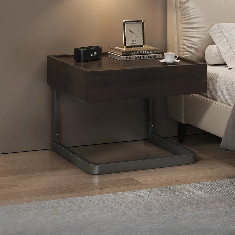 Simple Modern Night Table Storage