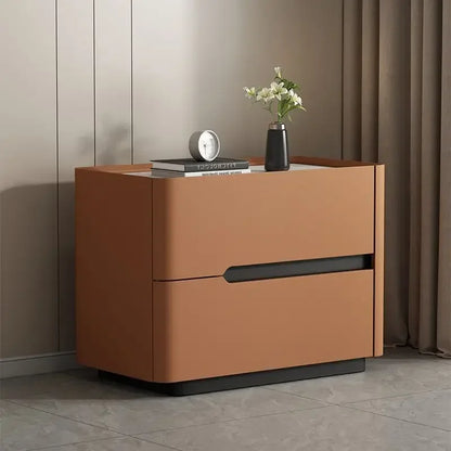 Aesthetic Luxury Minimalist Bedside Table Drawers