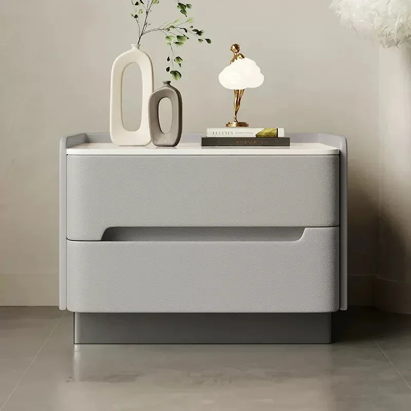 Italian Luxury Night Table Drawer Aesthetic Storage