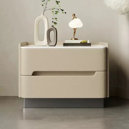 Italian Luxury Night Table Drawer Aesthetic Storage