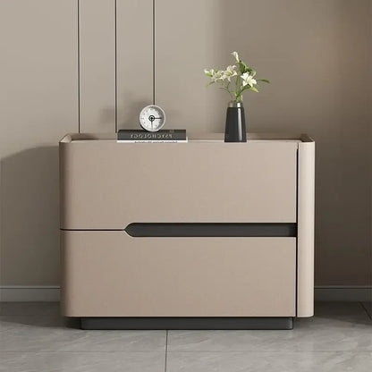 Aesthetic Luxury Minimalist Bedside Table Drawers