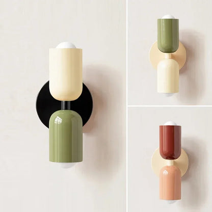 Colorful Bedside Wall Lamp Nordic Wall Light