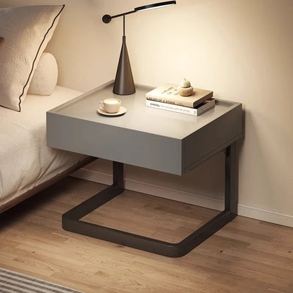 Simple Modern Night Table Storage